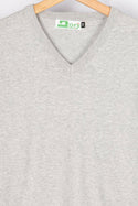 Men's V neck loose fit full sleeve soft light sweater