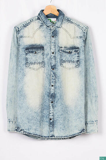 Men’s full sleeve casual fit dashing looking Denim Shirts.