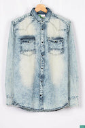 Men’s full sleeve casual fit dashing looking Denim Shirts.