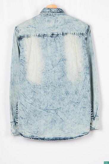 Men’s full sleeve casual fit dashing looking Denim Shirts.