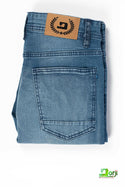 Men's regular fit Jeans Pants in Denim Blue