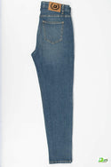 Men's Slim fit Jeans Pants in Denim Dark Blue