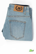 Men's regular fit Denim Jeans in Fade Blue