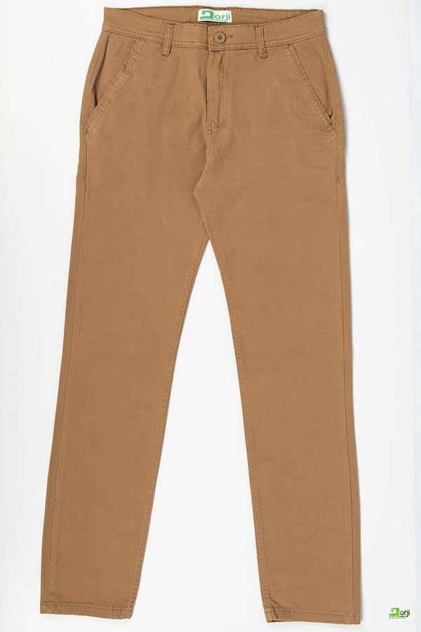 Men's Slim fit Wheat colours Chino Pants