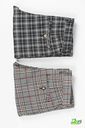 Men's slim fit Check Pants