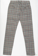 Men's slim fit Check Pants 