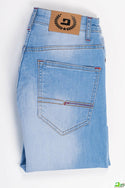 Men's slim fit Jeans Pants in various shades of Denim Blue.