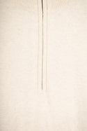 Men’s  Off White zip Full Sleeve Sweater - Dorji