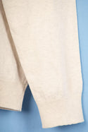 Men’s  Off White zip Full Sleeve Sweater - Dorji
