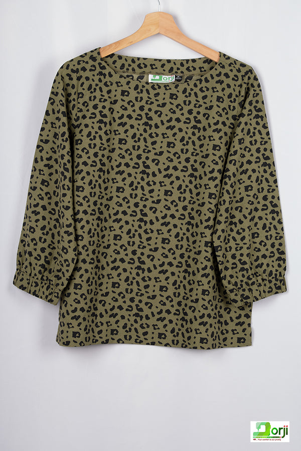 Ladies Printed Top - Dorji