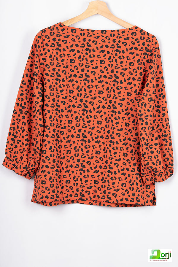 Ladies Printed Top - Dorji
