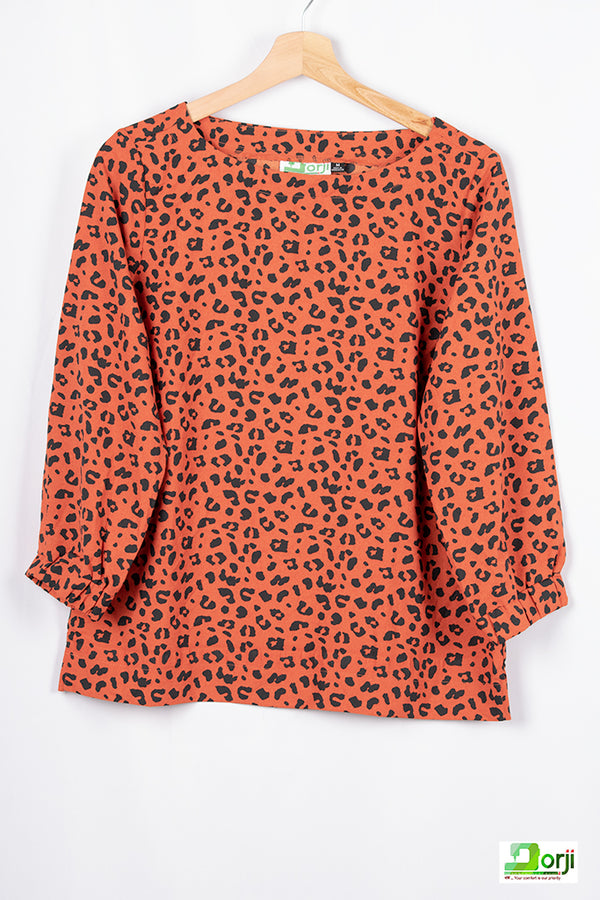 Ladies Printed Top - Dorji