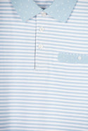 Men's Striped Polo - Dorji 