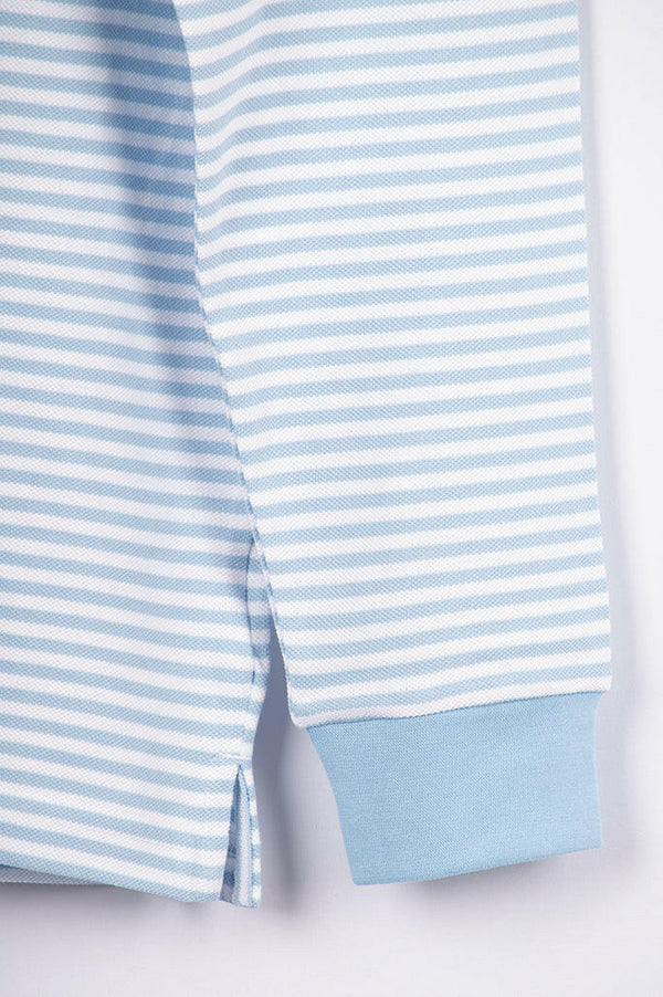 Men's Striped Polo - Dorji