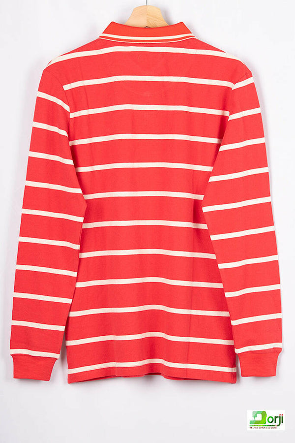 Men's Striped Polo - Dorji