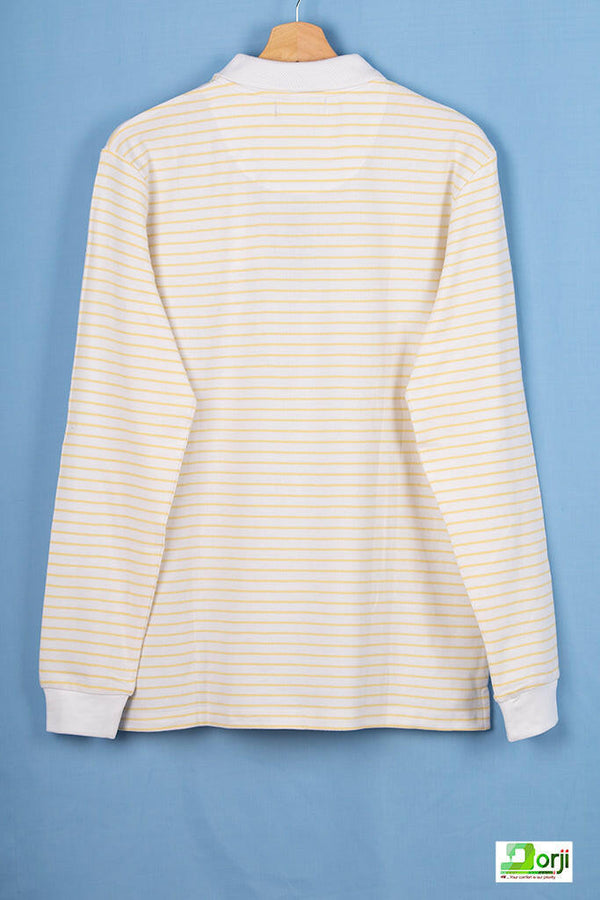 Men's Striped Polo - Dorji