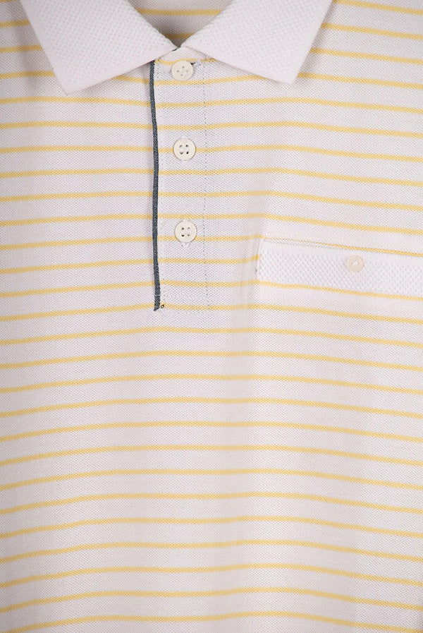 Men's Striped Polo - Dorji