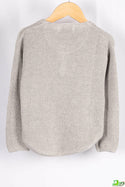 Boy's full sleeve round neck casual fit knitted T-shirt