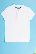 Boy's short sleeve slim fit polo