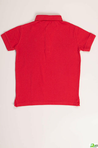 Boy's short sleeve regular fit polo