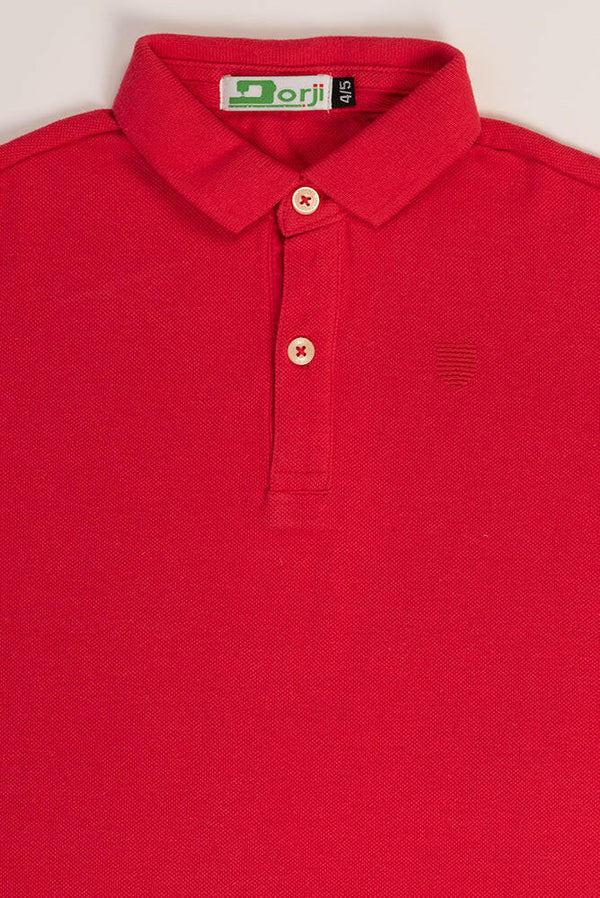 Boy's short sleeve regular fit polo