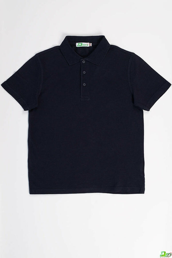Boy's short sleeve slim fit polo