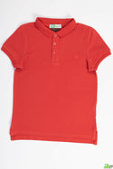 Boy's short sleeve slim fit polo