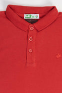 Boy's short sleeve slim fit polo 