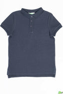 Boy's short sleeve slim fit polo