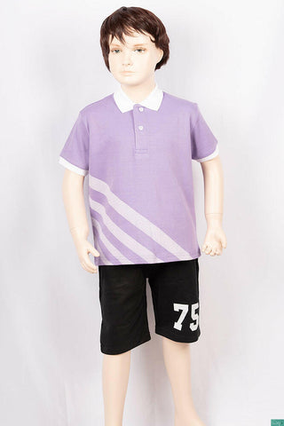 Boy's half sleeve supremely soft with a cool feel regular fit Polo