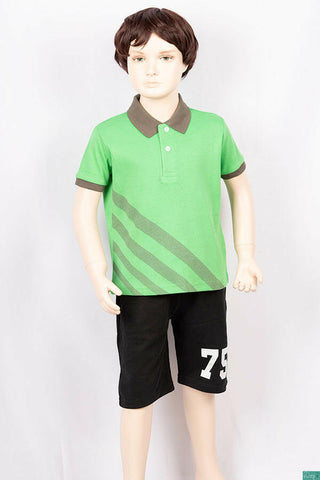 Boy's half sleeve supremely soft with a cool feel regular fit Polo