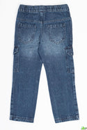 Boys stylish casual fit Denim Trouser with pocket.