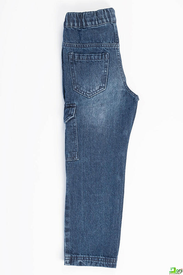 Boys stylish casual fit Denim Trouser with pocket.