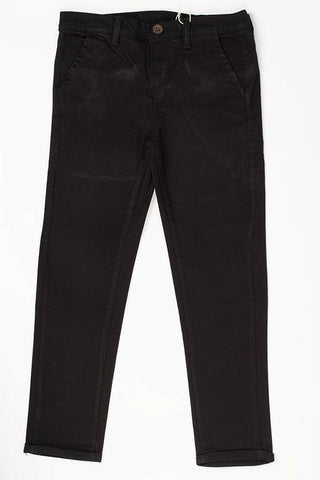 Boy’s regular fit full length Chino Pants with pockets.