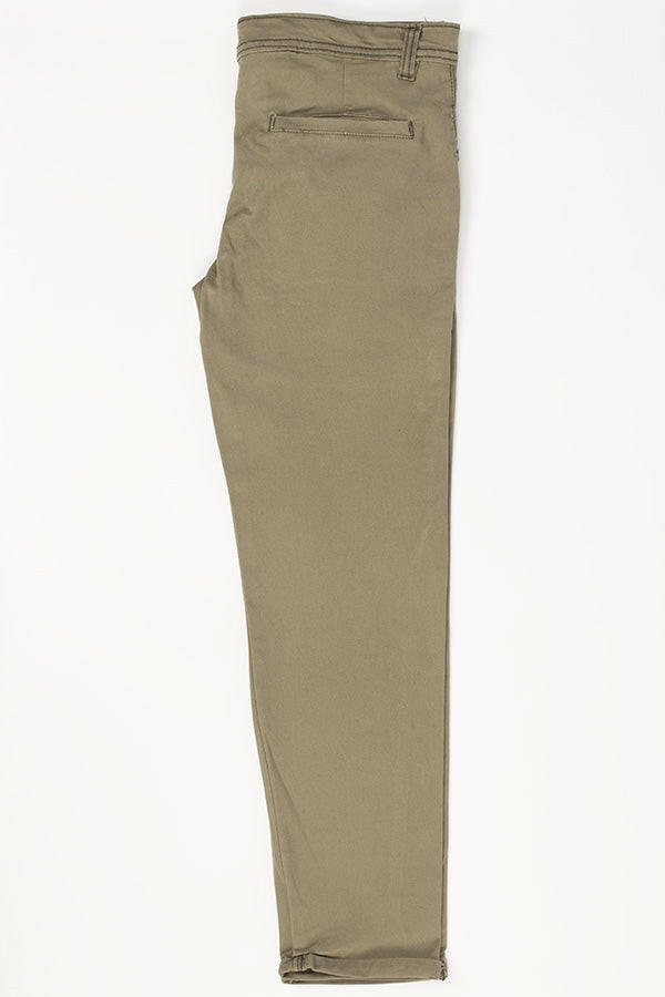 Boy’s regular fit full length Chino Pants with pockets.