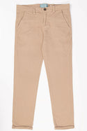 Boy’s regular fit full length Chino Pants with pockets.