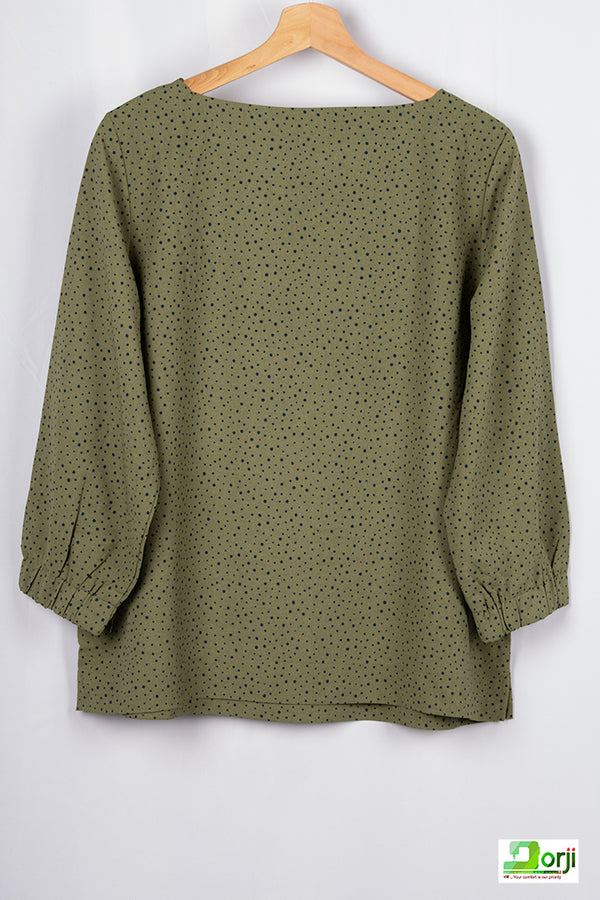Ladies Printed Top - Dorji