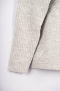Ladies full sleeve V neck loose fit winter pullover.