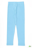 Girl's Full-Length Sky Blue Leggings