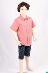Boy’s half sleeve regular fit Shirts on various cute prints colours.