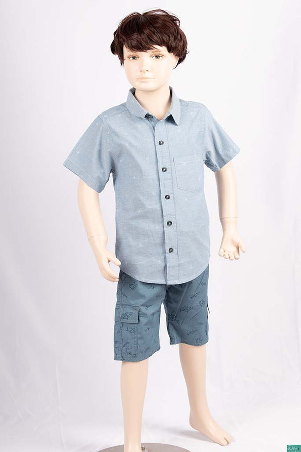 Boy’s half sleeve regular fit Shirts on various cute prints colours.