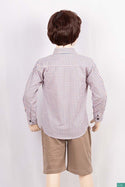 Boys full sleeve regular fit Shirt  with pocket.