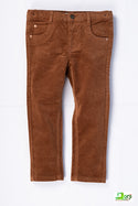 Girl's comfortable slim fit Cord Jeggings in Coffee colour. 