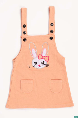 Girl’s casual colourful Pinafore dress.
