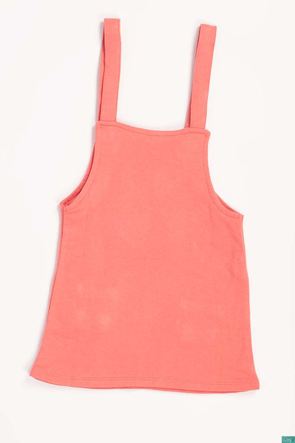 Girl’s casual colourful Pinafore dress.
