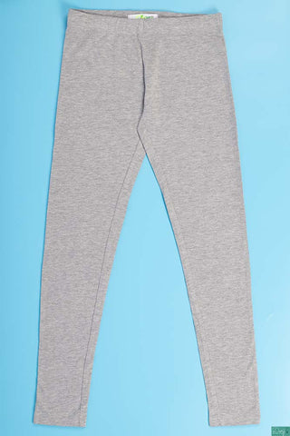 Ladies full length soft comfortable light weighted leggings in Ash. 
