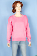 Ladies full sleeve crew neck Baggy style loose fit knitwear.