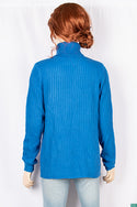 Ladies full sleeve high neck casual fit sweater. 