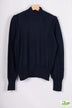 High neck knit loose fit full sleeve sweater.100% cotton ladies warm sweater.