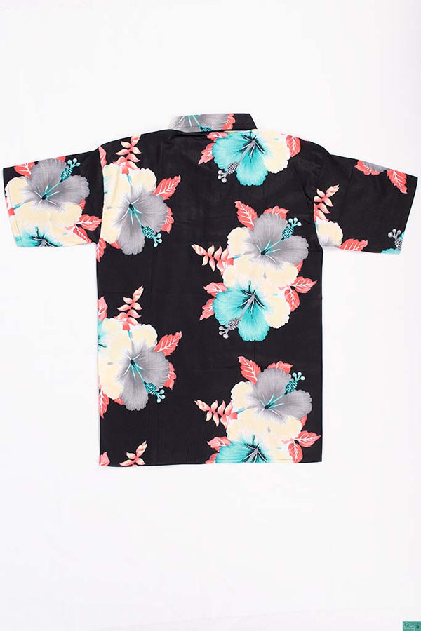 Men’s half sleeve slim fit floral summer Shirts.